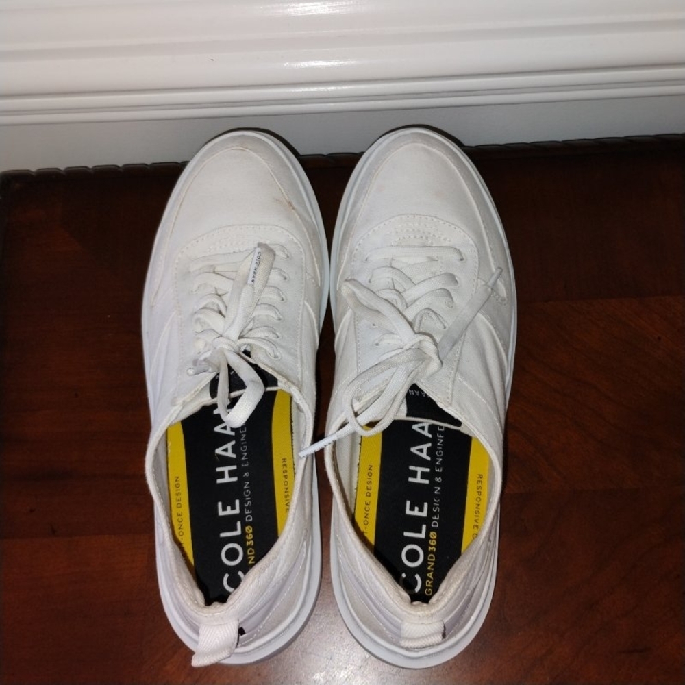 Cole Haan Men's White Sneakers